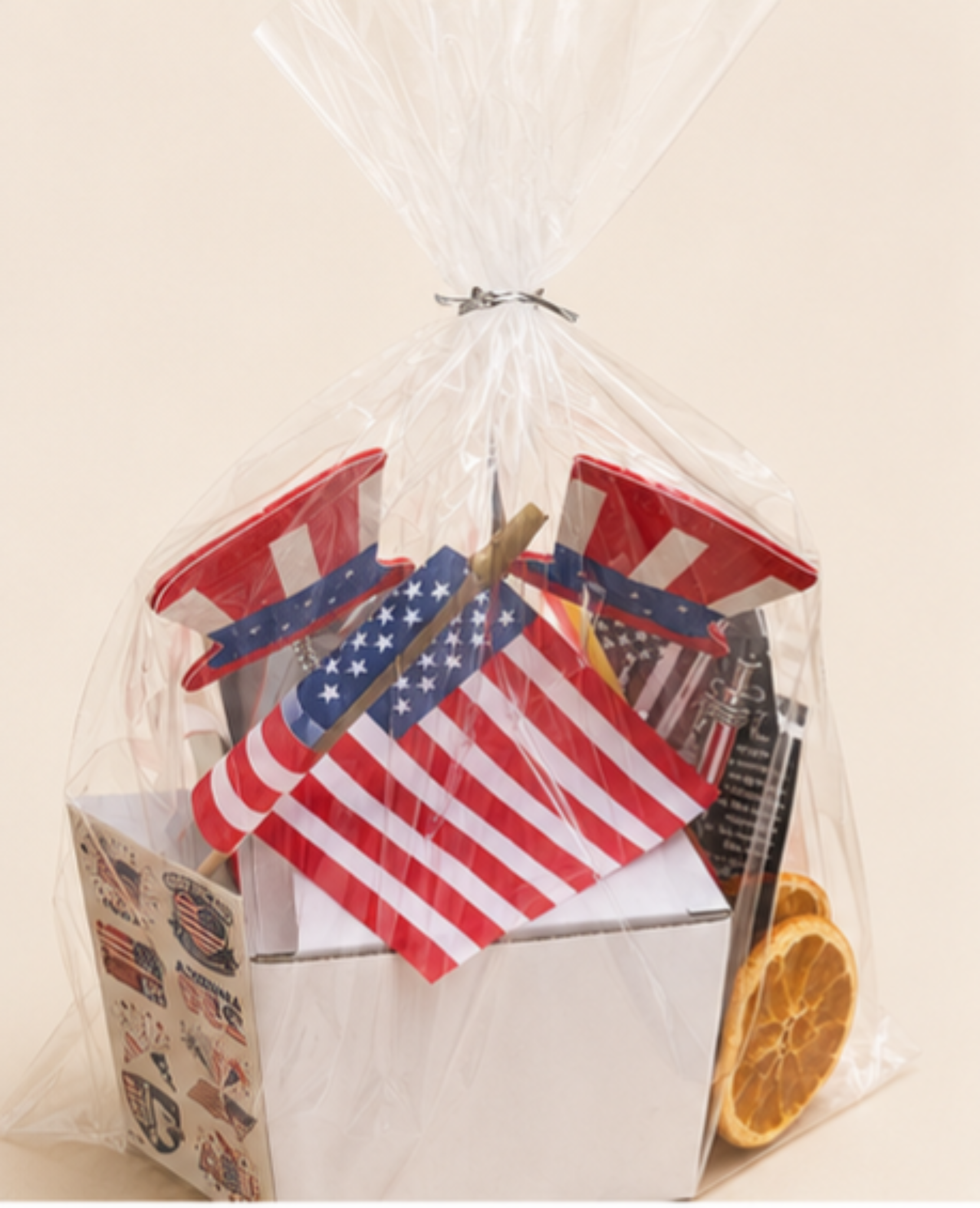 4th of July Gift Box, Patriotic Gift Set, USA Gift Box, American Flag Gift, Veteran Gift, Gift for Him