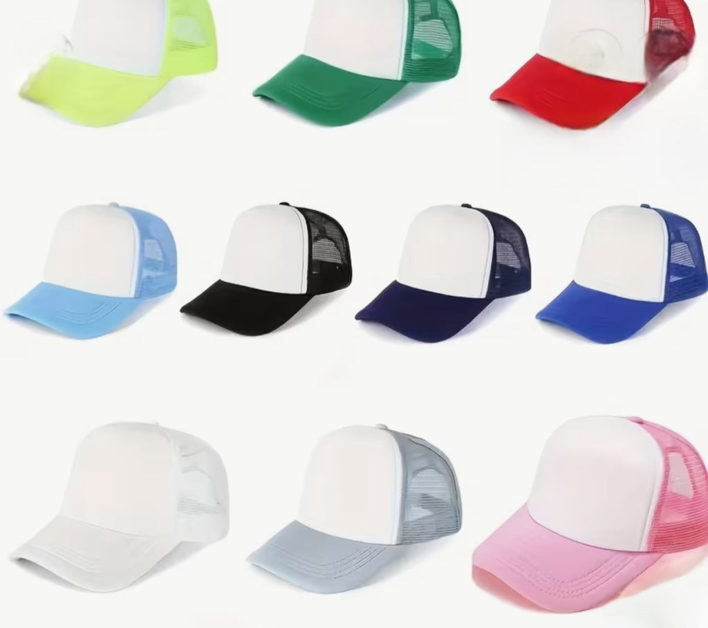 Blank Trucker Hat for Custom Print