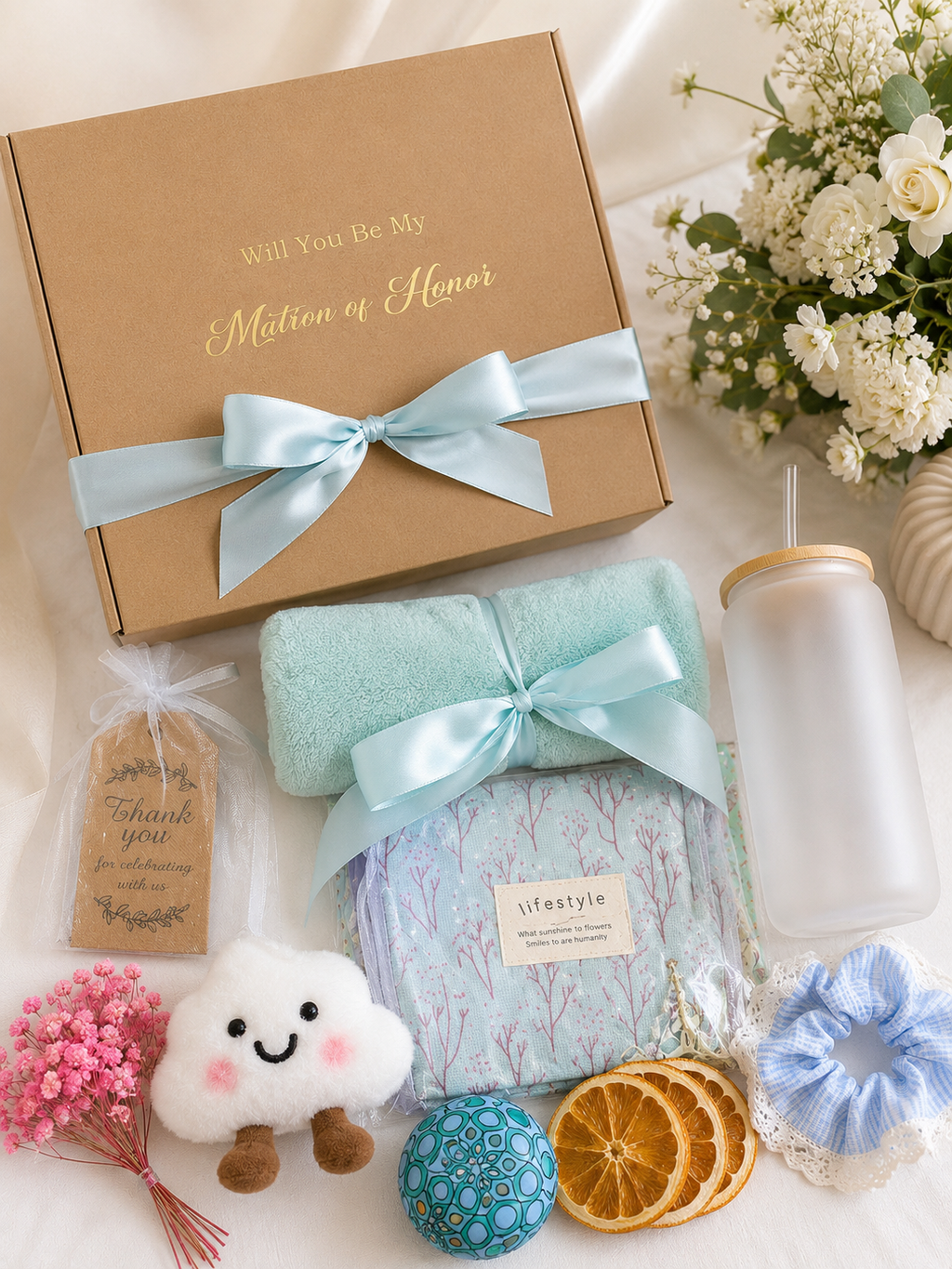 Will You Be My Maid of Honor Gift Box | Maid of Honor Proposal Box | Personalized Wedding Gift Set