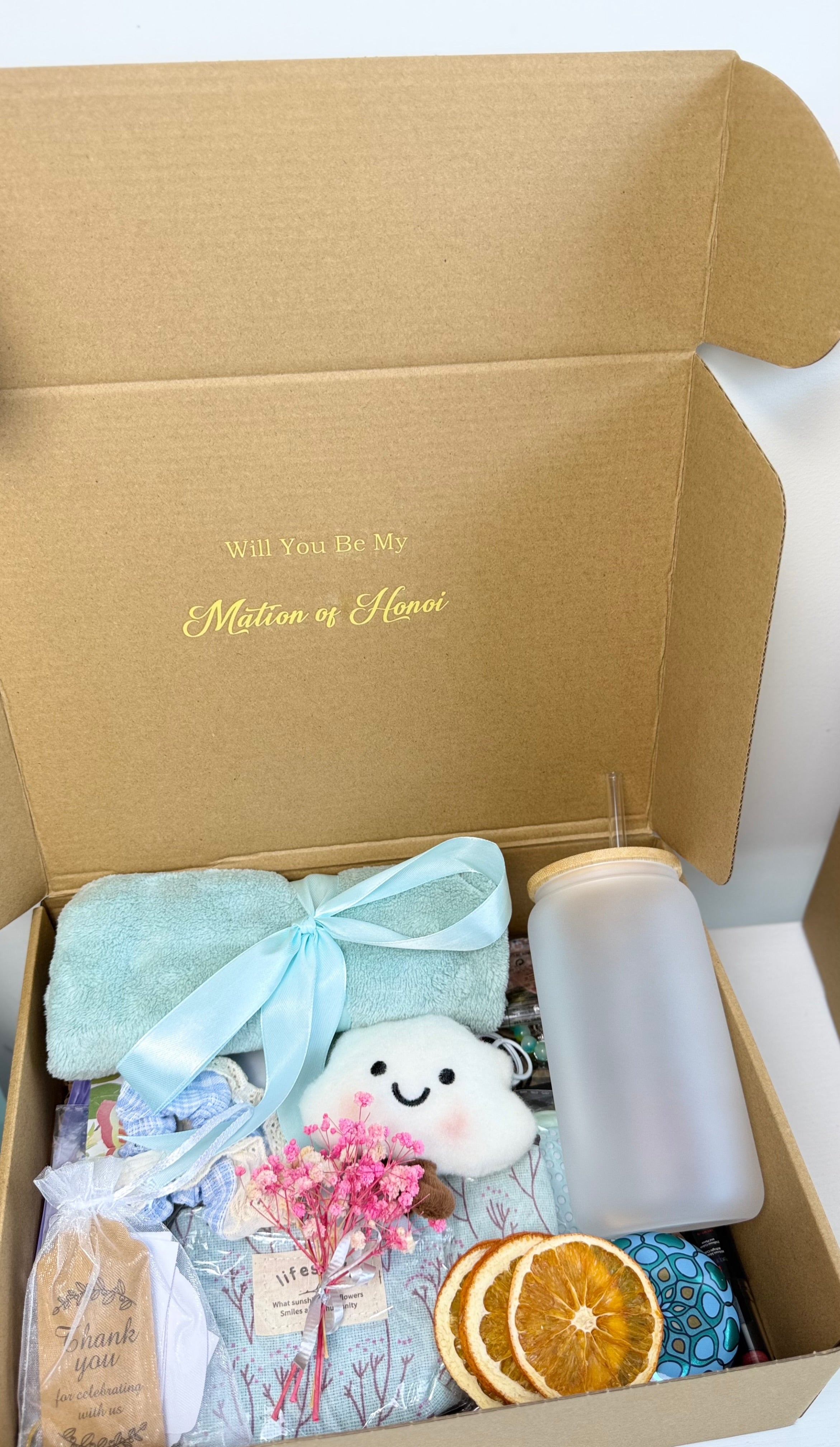Will You Be My Maid of Honor Gift Box | Maid of Honor Proposal Box | Personalized Wedding Gift Set