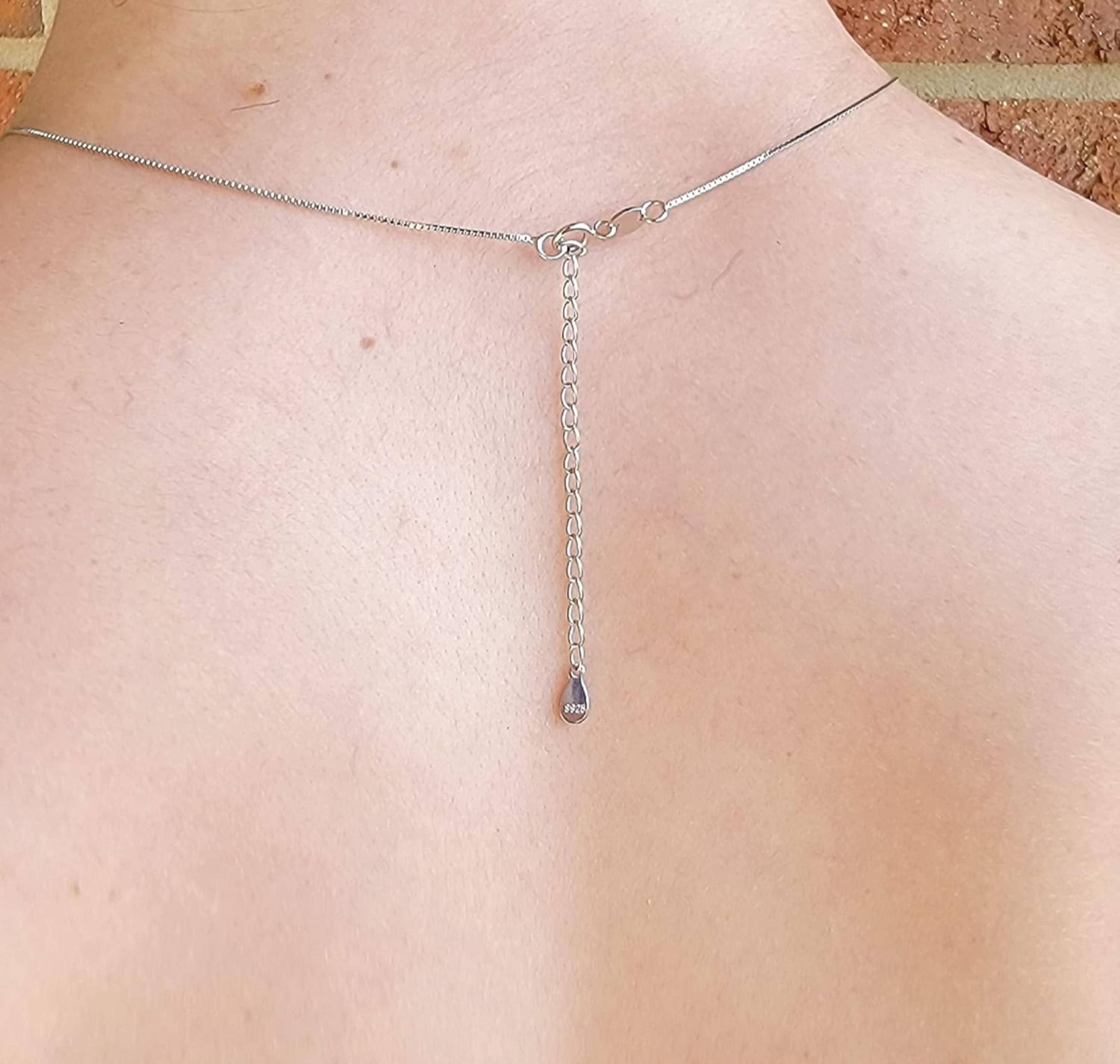 Blue Crystal Pendant Necklace for Women | Elegant Silver Jewelry