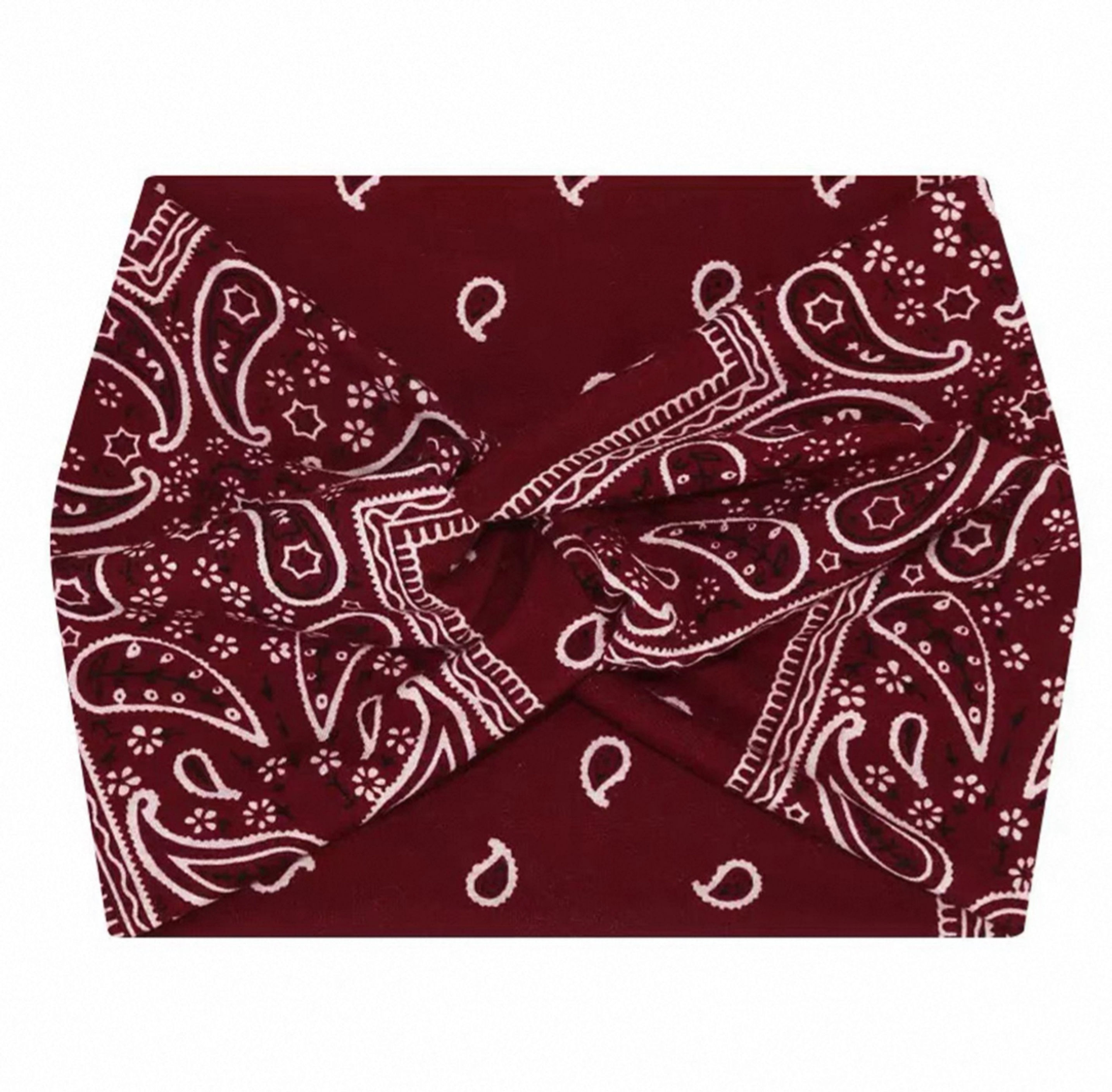 Vintage Paisley Bandana Headband