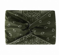 Vintage Paisley Bandana Headband