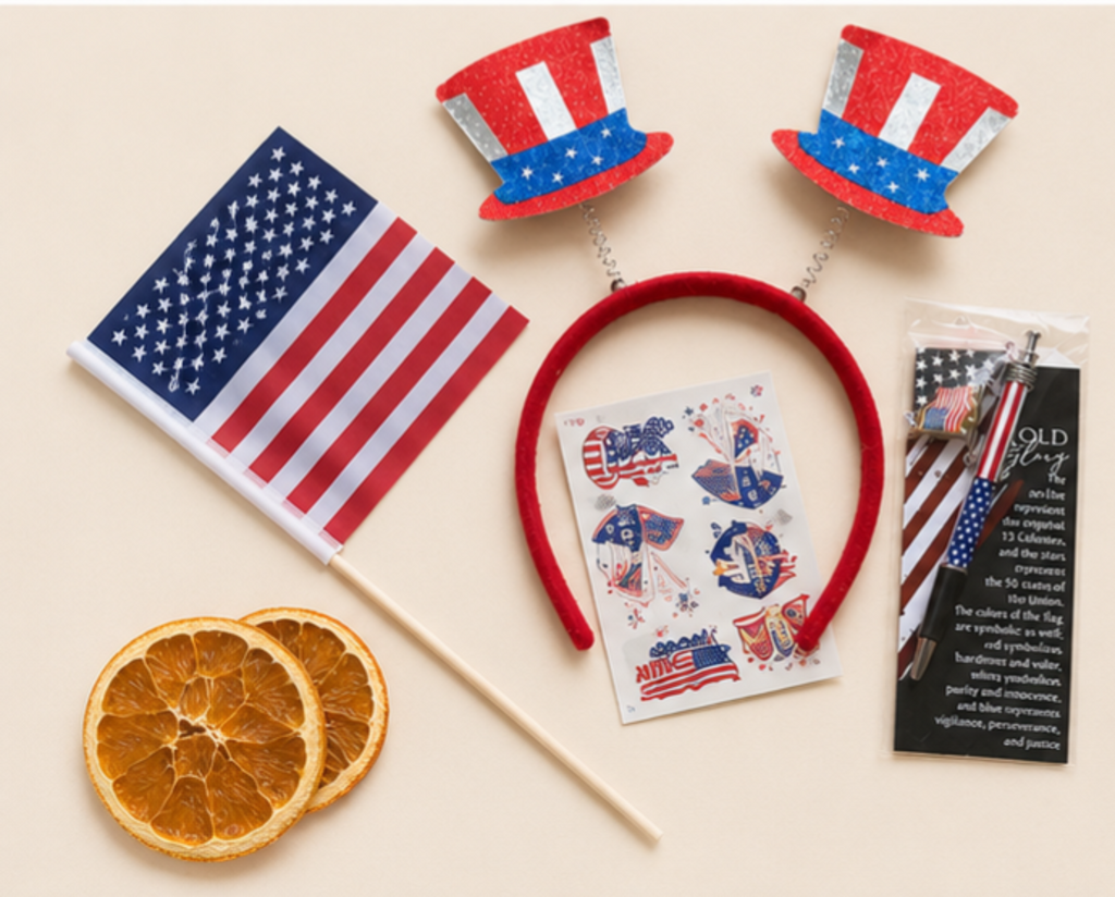 4th of July Gift Box, Patriotic Gift Set, USA Gift Box, American Flag Gift, Veteran Gift, Gift for Him