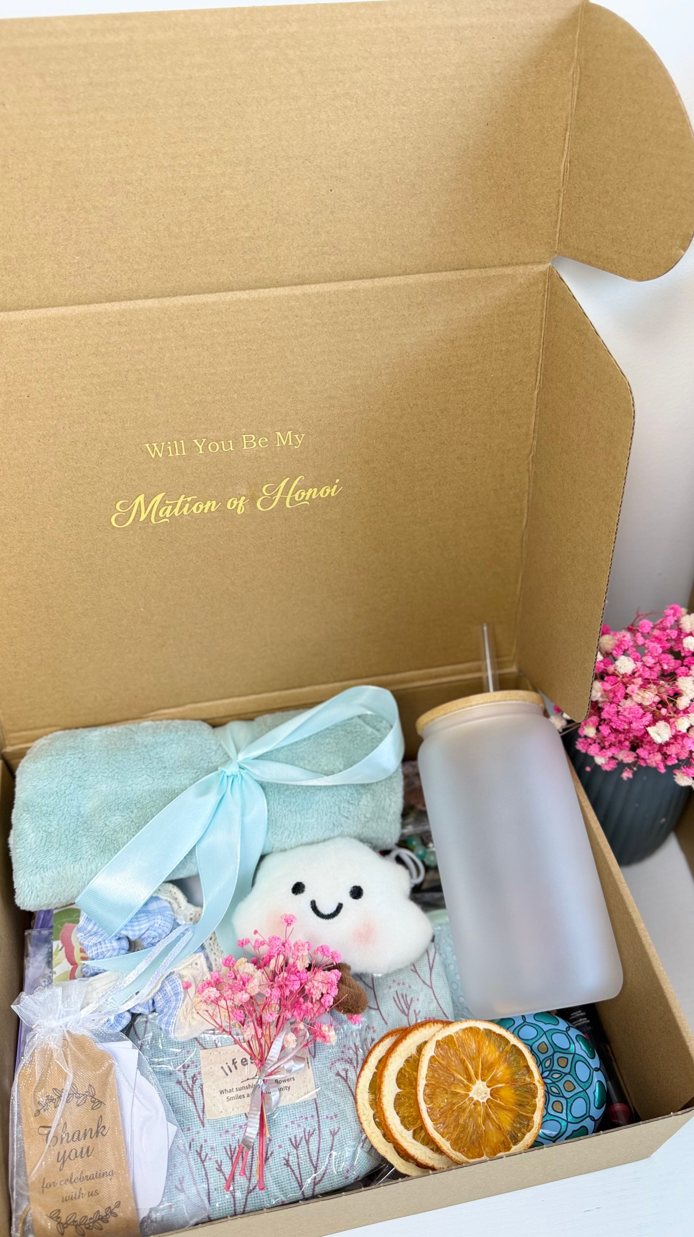 Will You Be My Maid of Honor Gift Box | Maid of Honor Proposal Box | Personalized Wedding Gift Set