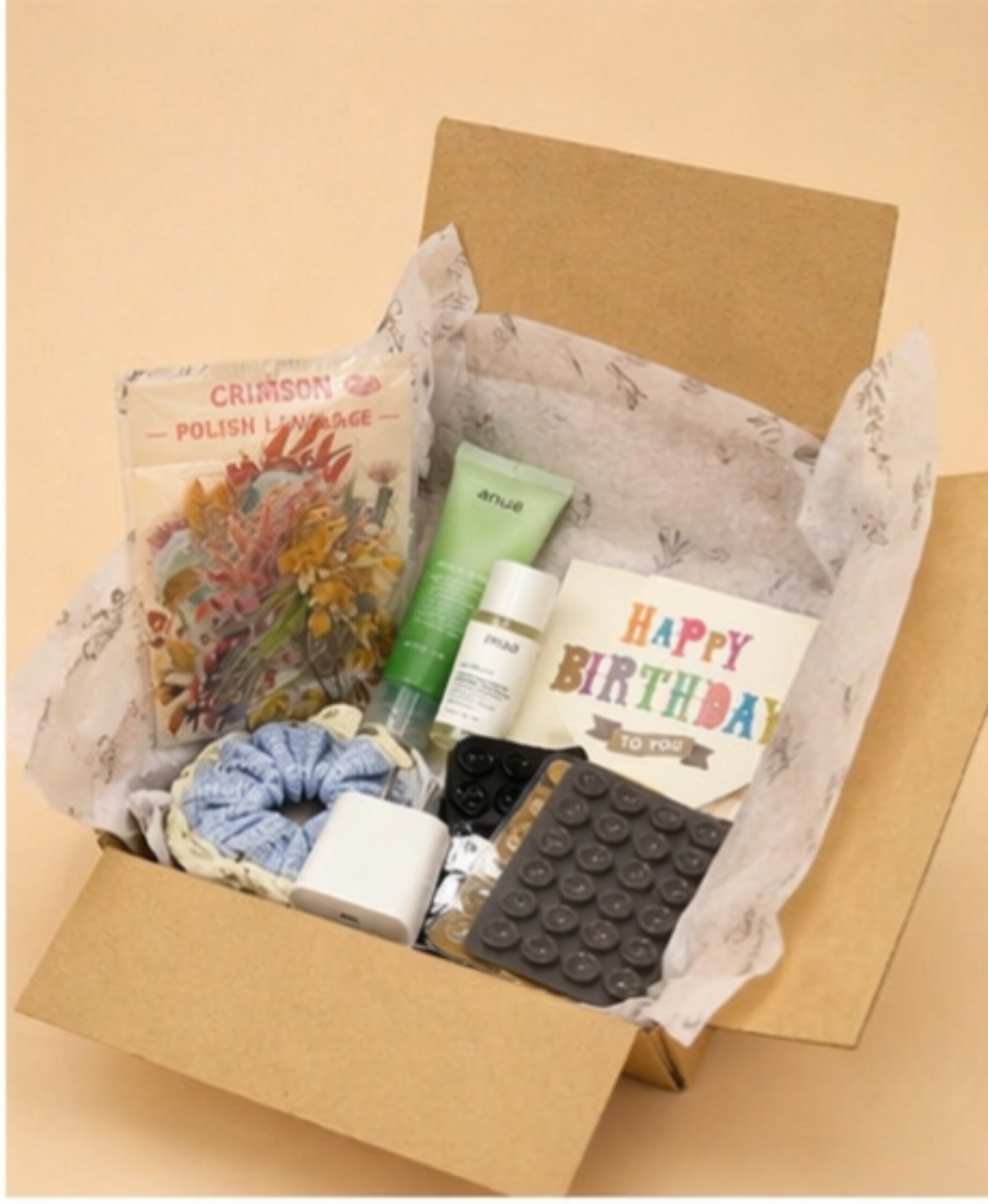 Cute Birthday Gift Box for Her 🎁 Aesthetic Self-Care Set