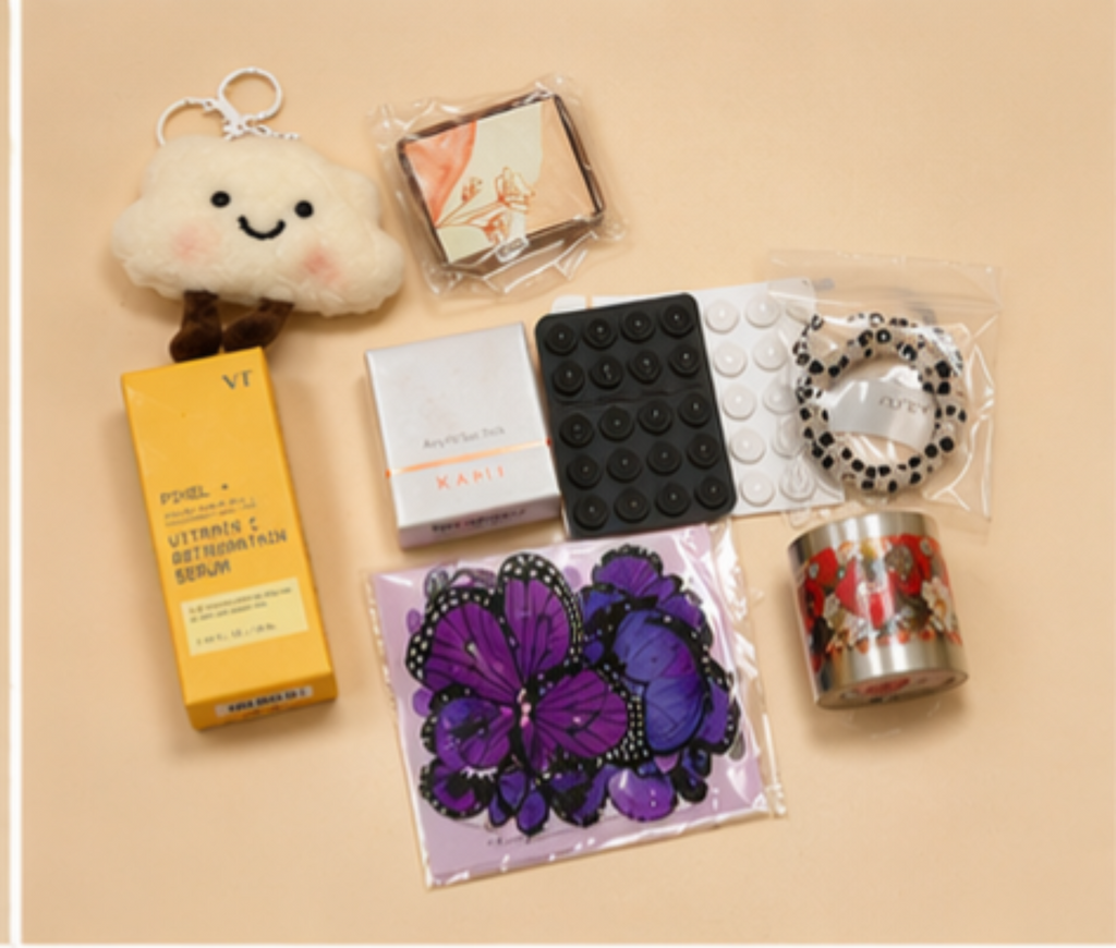 Aesthetic Gift Box Set for Her | Cute Birthday Gift Set | Skincare & Accessories Bundle